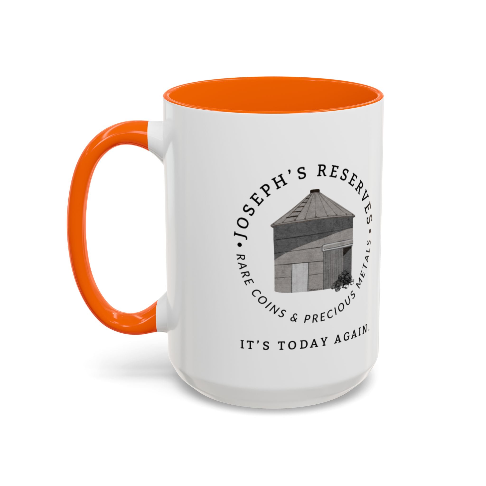 Stacking Wealth Coffee Mug — “Every Ounce Adds Up” Accent Mug