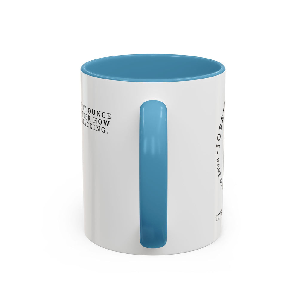 Stacking Wealth Coffee Mug — “Every Ounce Adds Up” Accent Mug