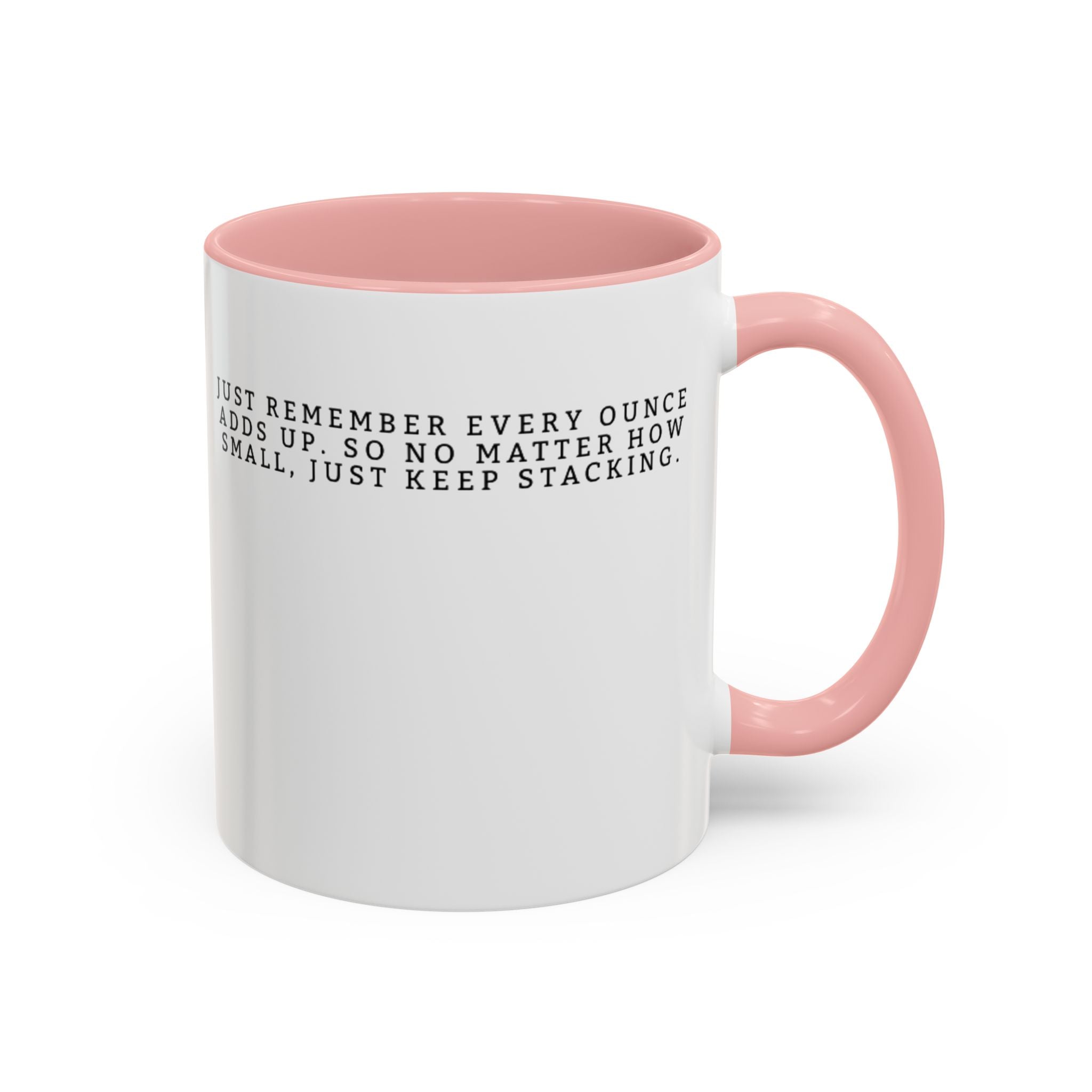 Stacking Wealth Coffee Mug — “Every Ounce Adds Up” Accent Mug