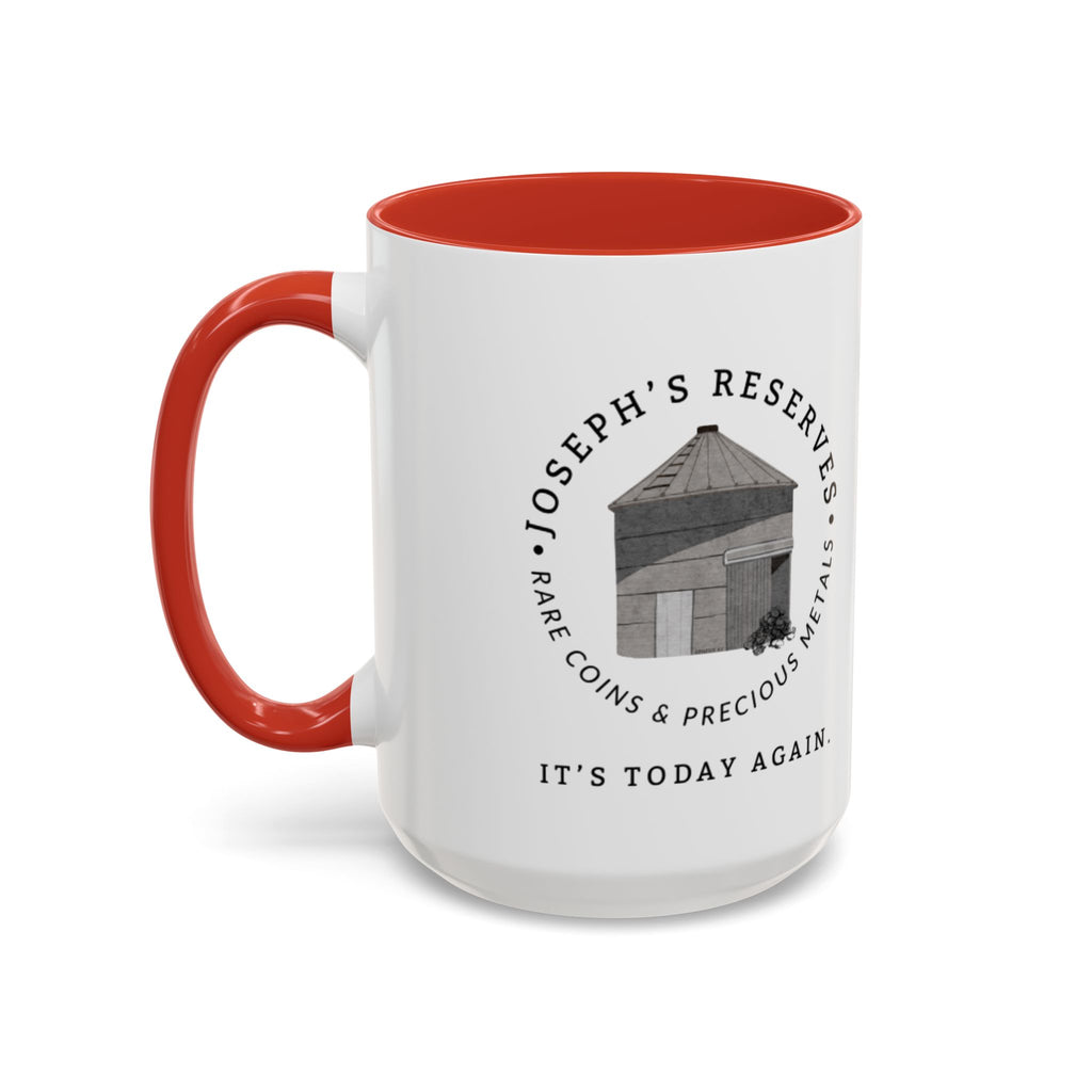 Stacking Wealth Coffee Mug — “Every Ounce Adds Up” Accent Mug