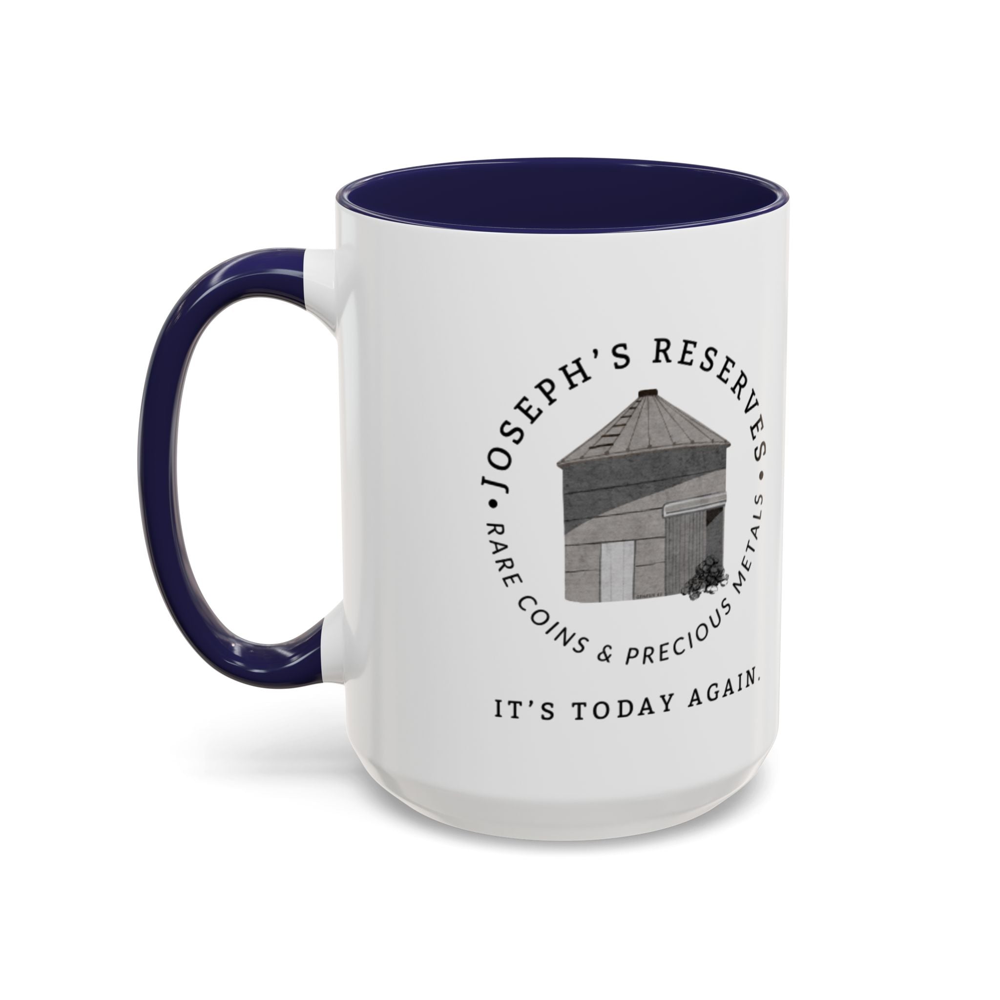 Stacking Wealth Coffee Mug — “Every Ounce Adds Up” Accent Mug