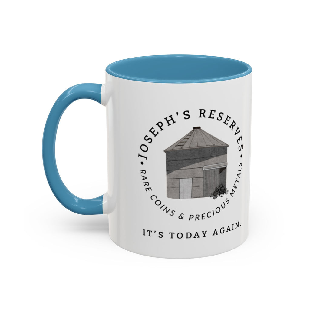 Stacking Wealth Coffee Mug — “Every Ounce Adds Up” Accent Mug