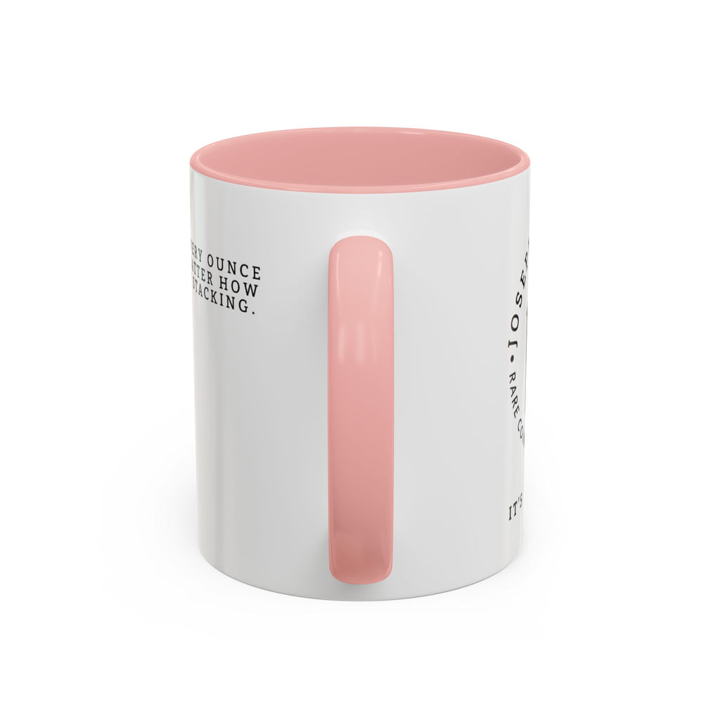 Stacking Wealth Coffee Mug — “Every Ounce Adds Up” Accent Mug