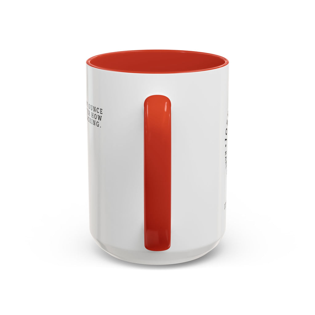 Stacking Wealth Coffee Mug — “Every Ounce Adds Up” Accent Mug