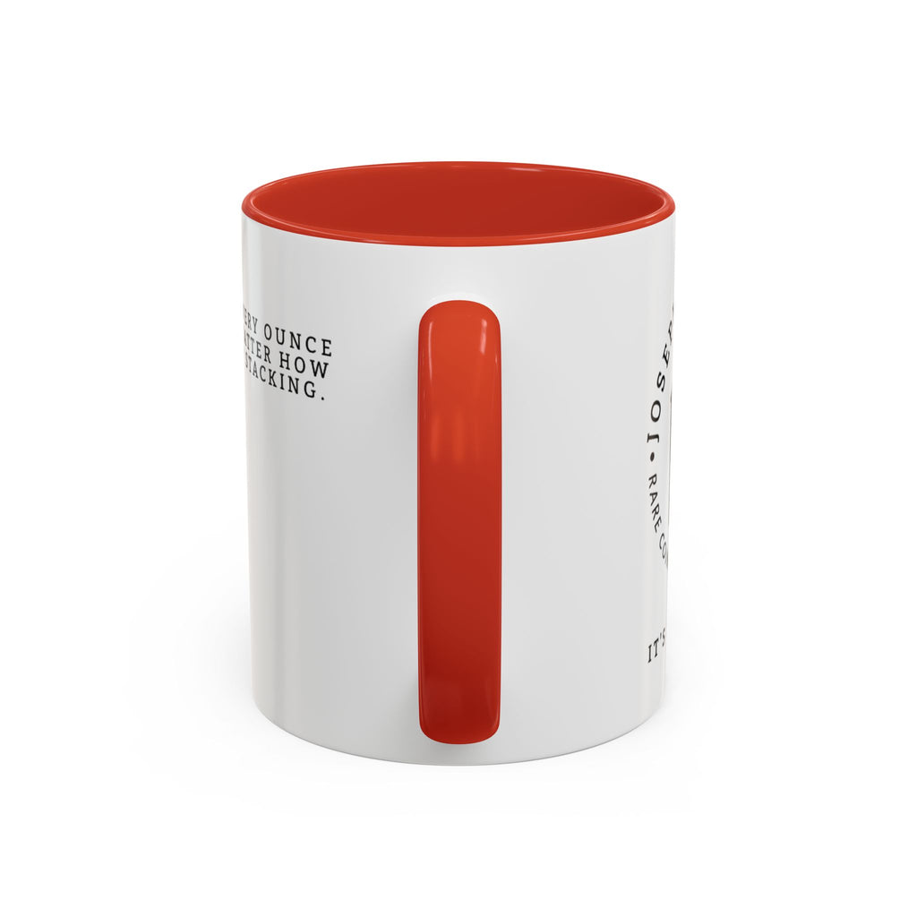 Stacking Wealth Coffee Mug — “Every Ounce Adds Up” Accent Mug