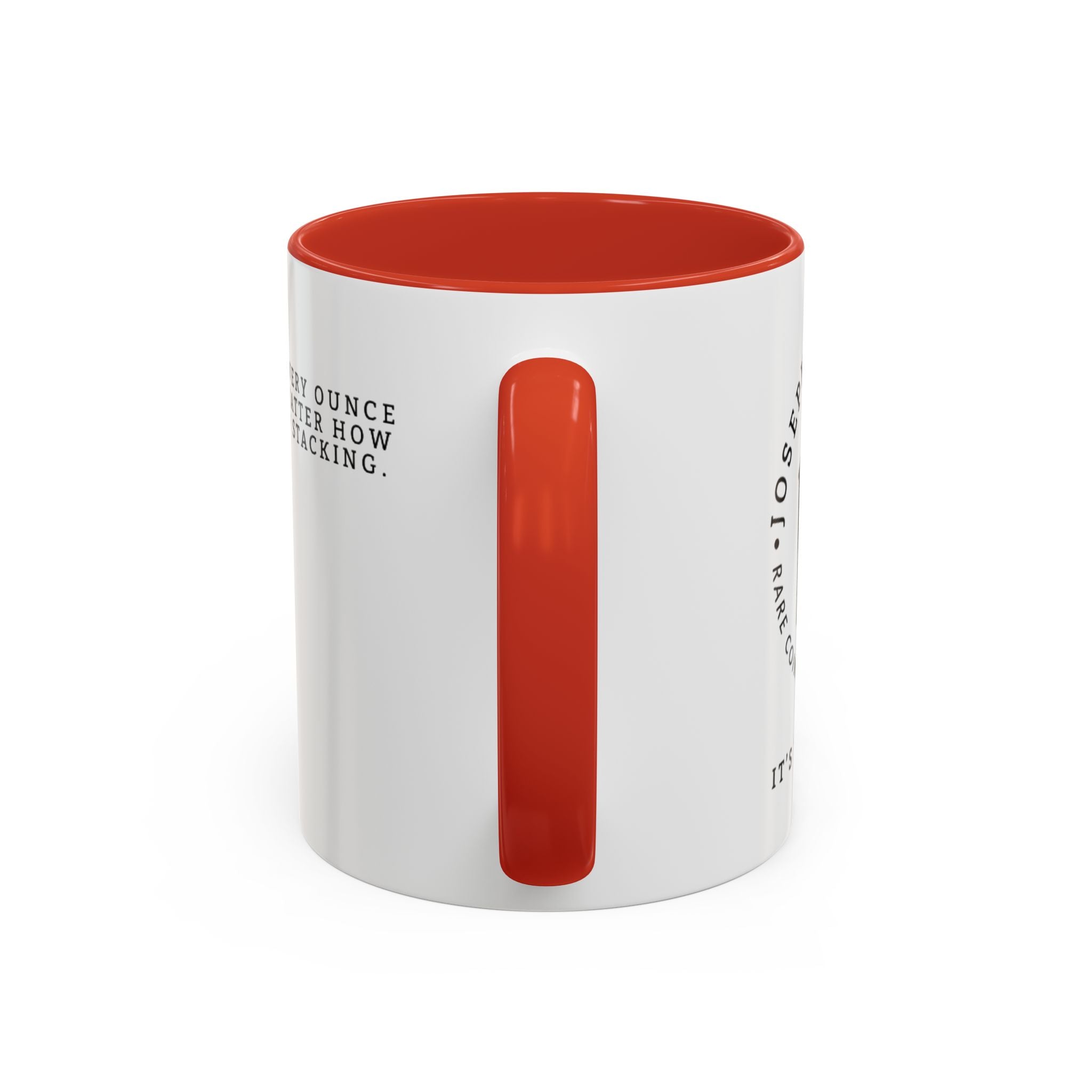 Stacking Wealth Coffee Mug — “Every Ounce Adds Up” Accent Mug