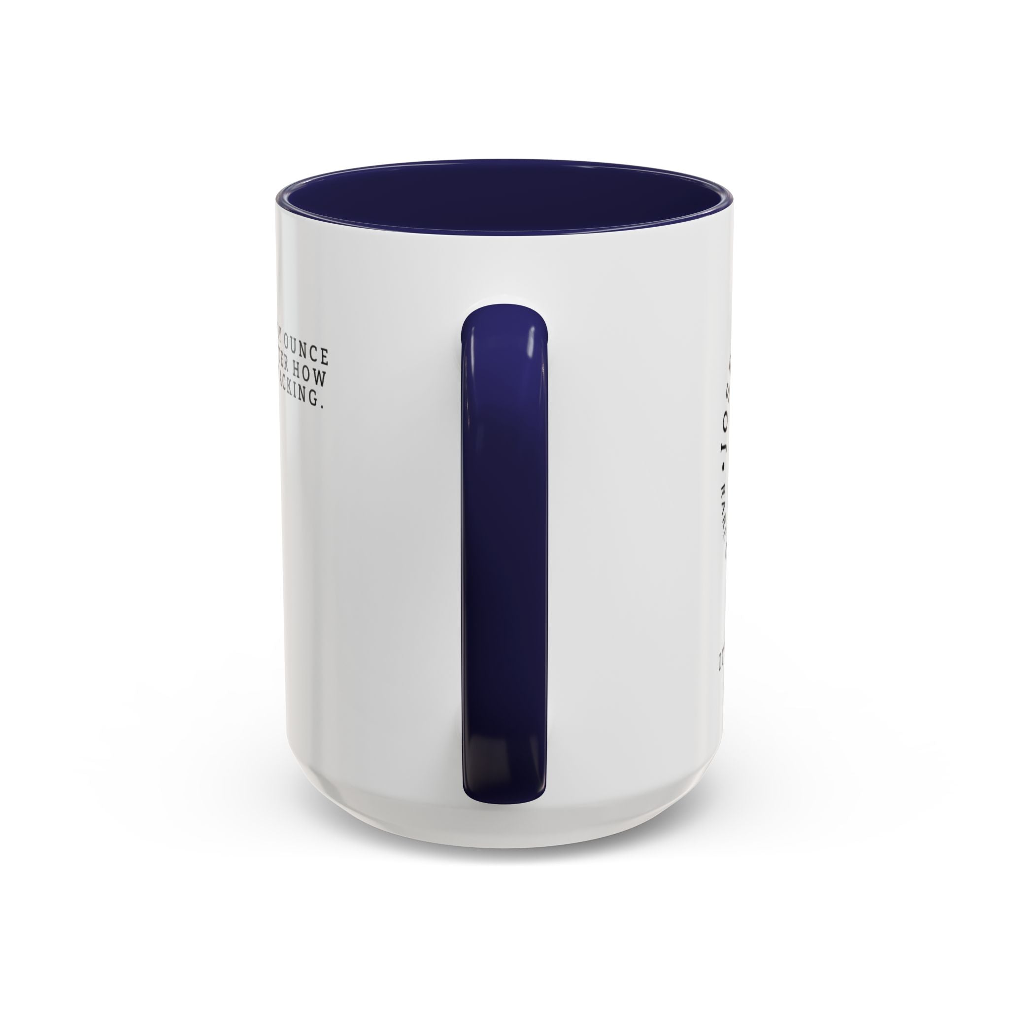 Stacking Wealth Coffee Mug — “Every Ounce Adds Up” Accent Mug