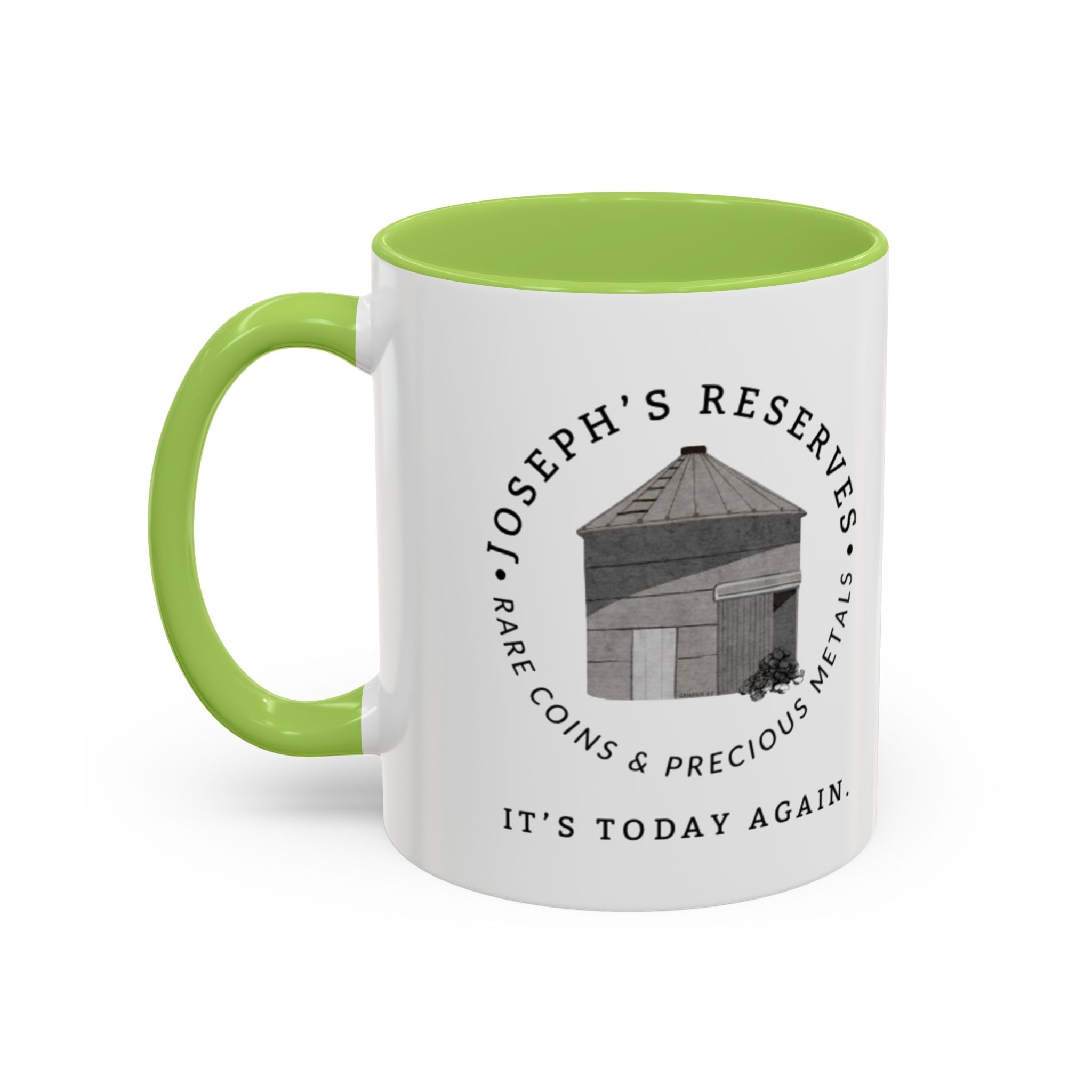 Stacking Wealth Coffee Mug — “Every Ounce Adds Up” Accent Mug