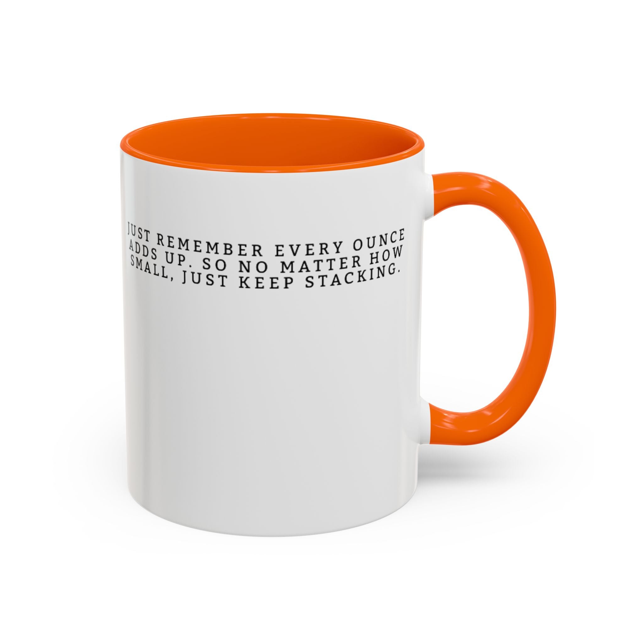 Stacking Wealth Coffee Mug — “Every Ounce Adds Up” Accent Mug