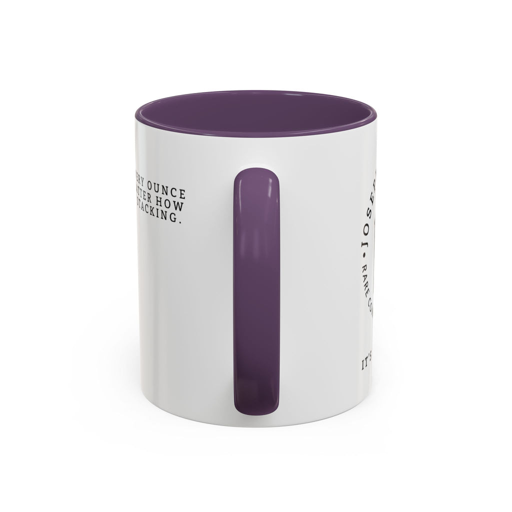 Stacking Wealth Coffee Mug — “Every Ounce Adds Up” Accent Mug