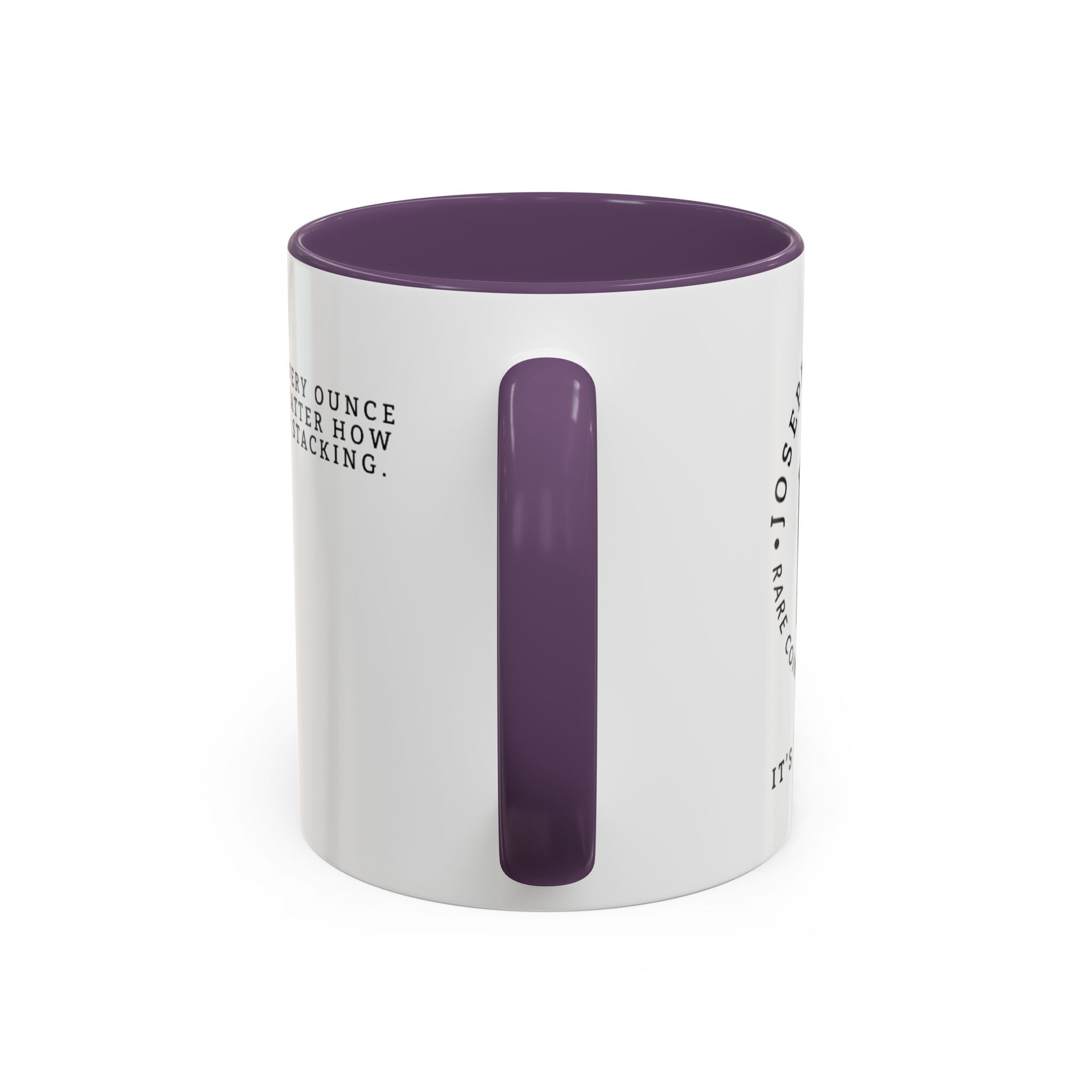 Stacking Wealth Coffee Mug — “Every Ounce Adds Up” Accent Mug