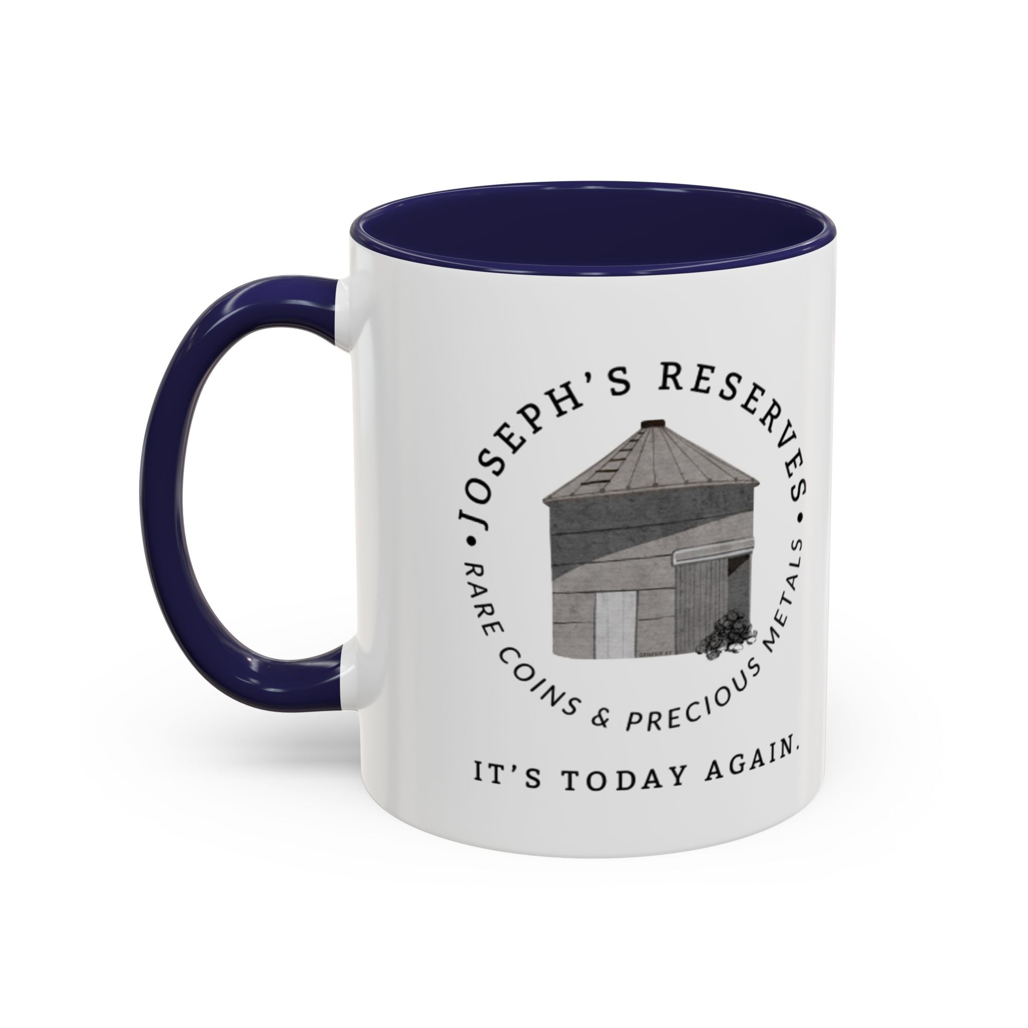 Stacking Wealth Coffee Mug — “Every Ounce Adds Up” Accent Mug
