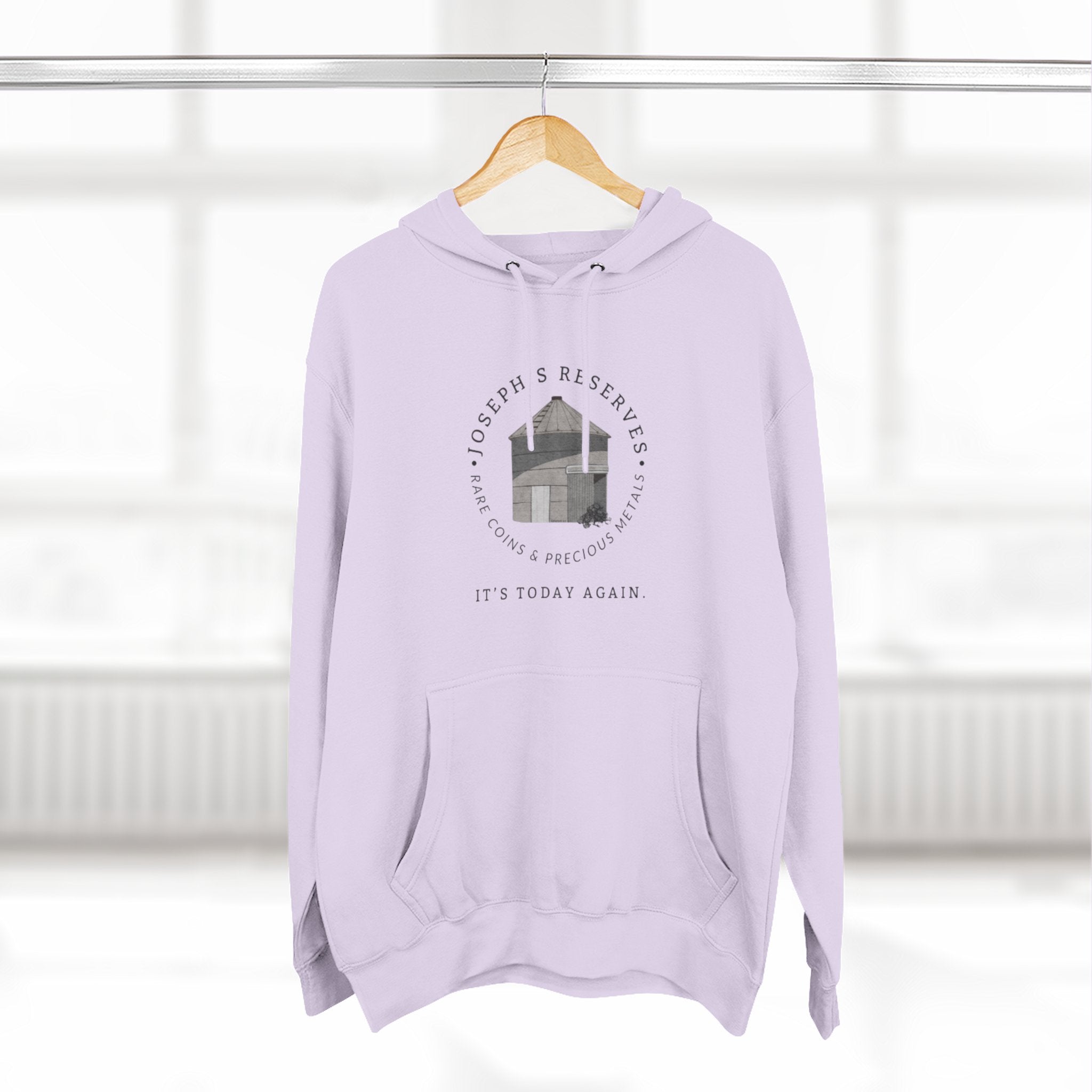 'Just Keep Stacking' Fleece Hoodie