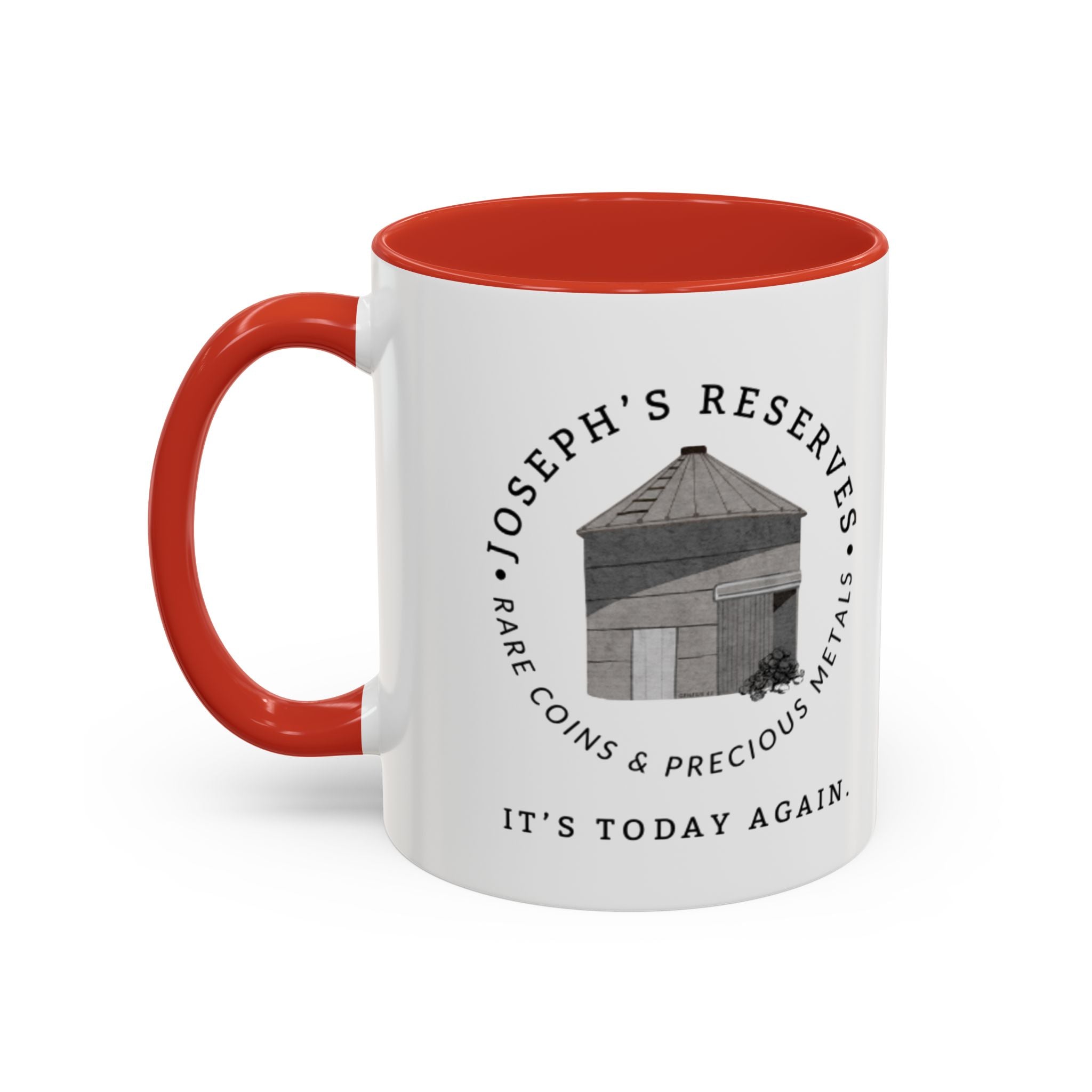 Stacking Wealth Coffee Mug — “Every Ounce Adds Up” Accent Mug