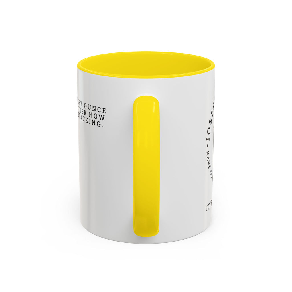 Stacking Wealth Coffee Mug — “Every Ounce Adds Up” Accent Mug