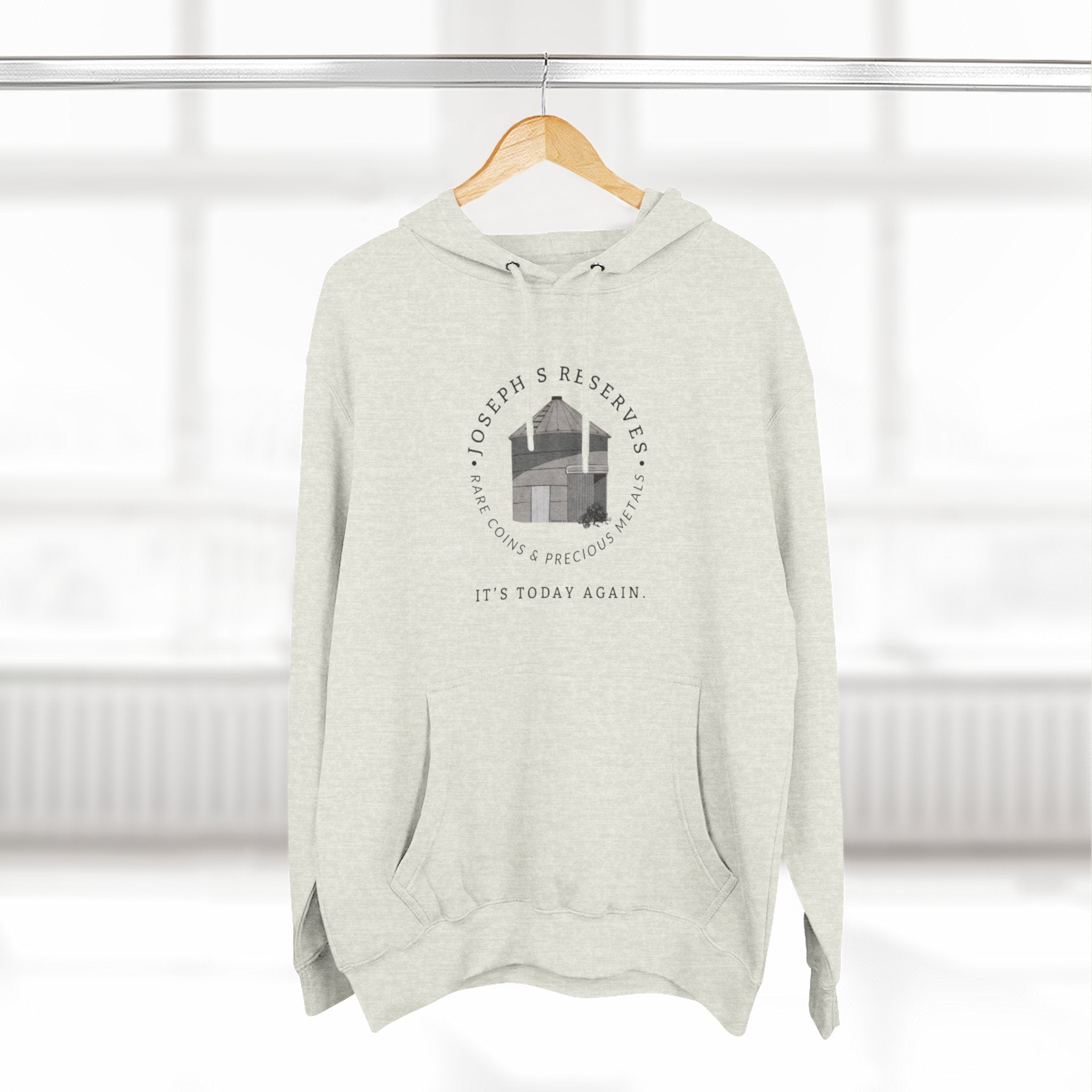 'Just Keep Stacking' Fleece Hoodie
