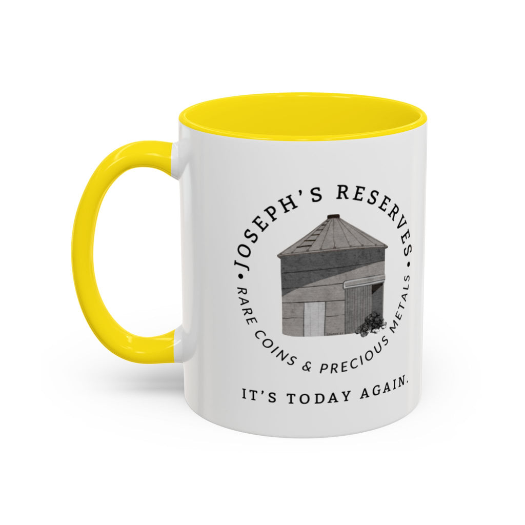 Stacking Wealth Coffee Mug — “Every Ounce Adds Up” Accent Mug