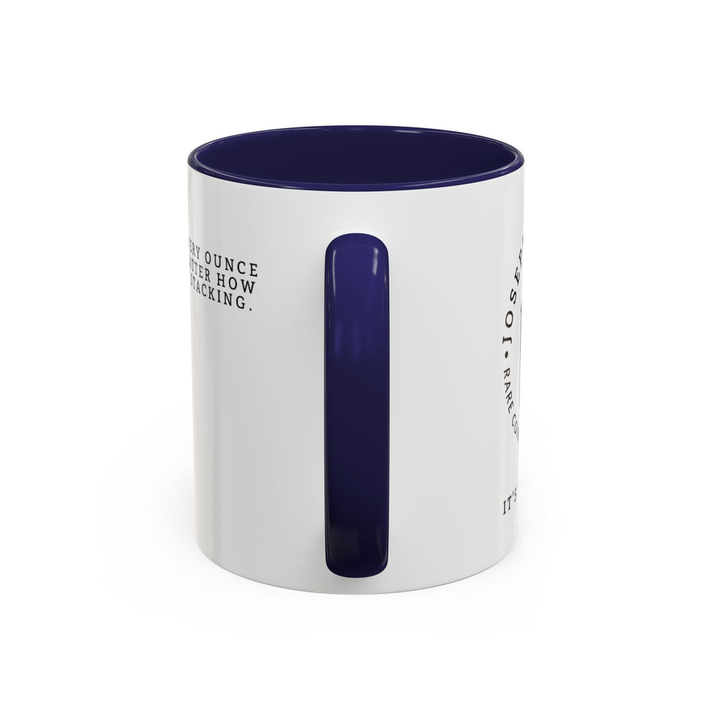 Stacking Wealth Coffee Mug — “Every Ounce Adds Up” Accent Mug