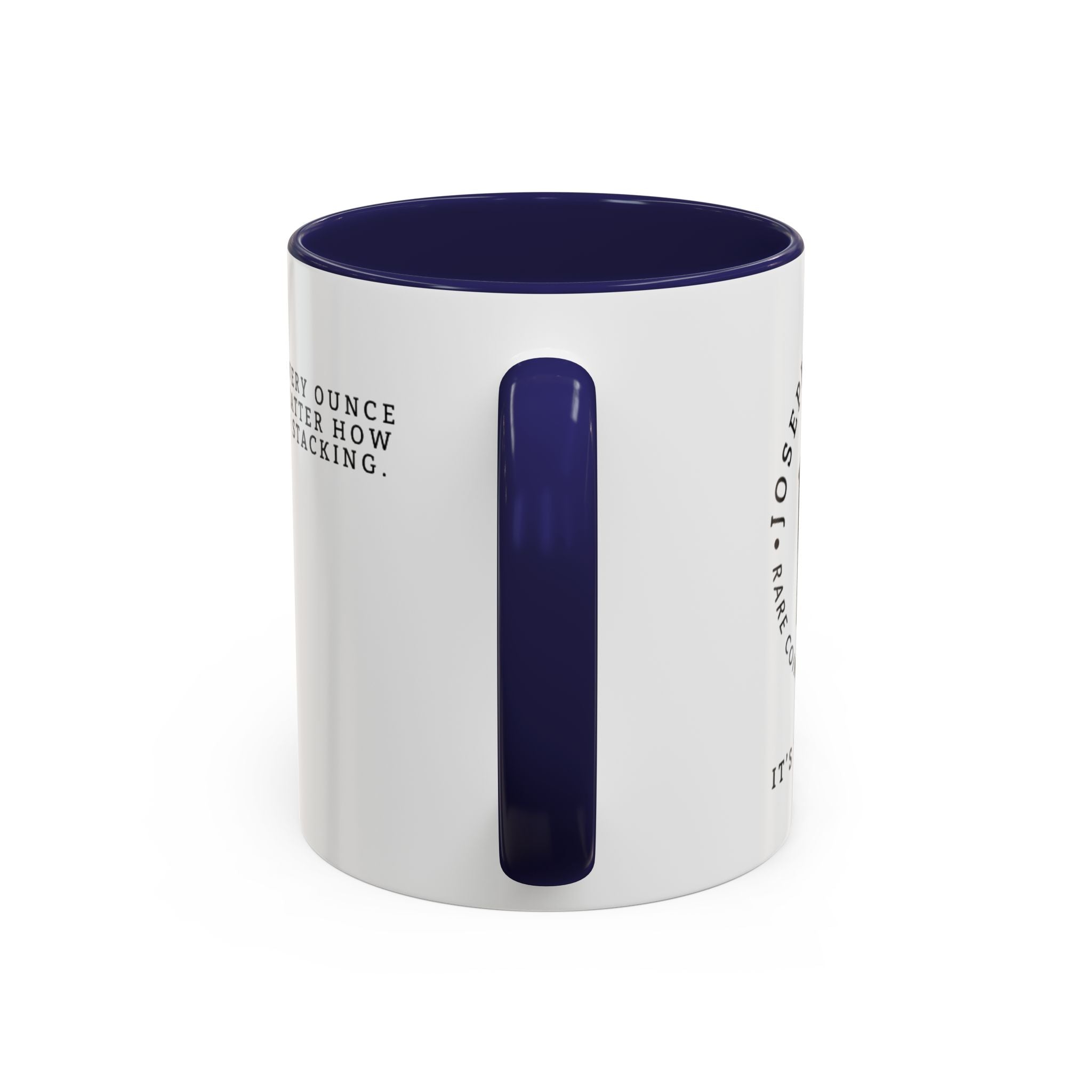 Stacking Wealth Coffee Mug — “Every Ounce Adds Up” Accent Mug