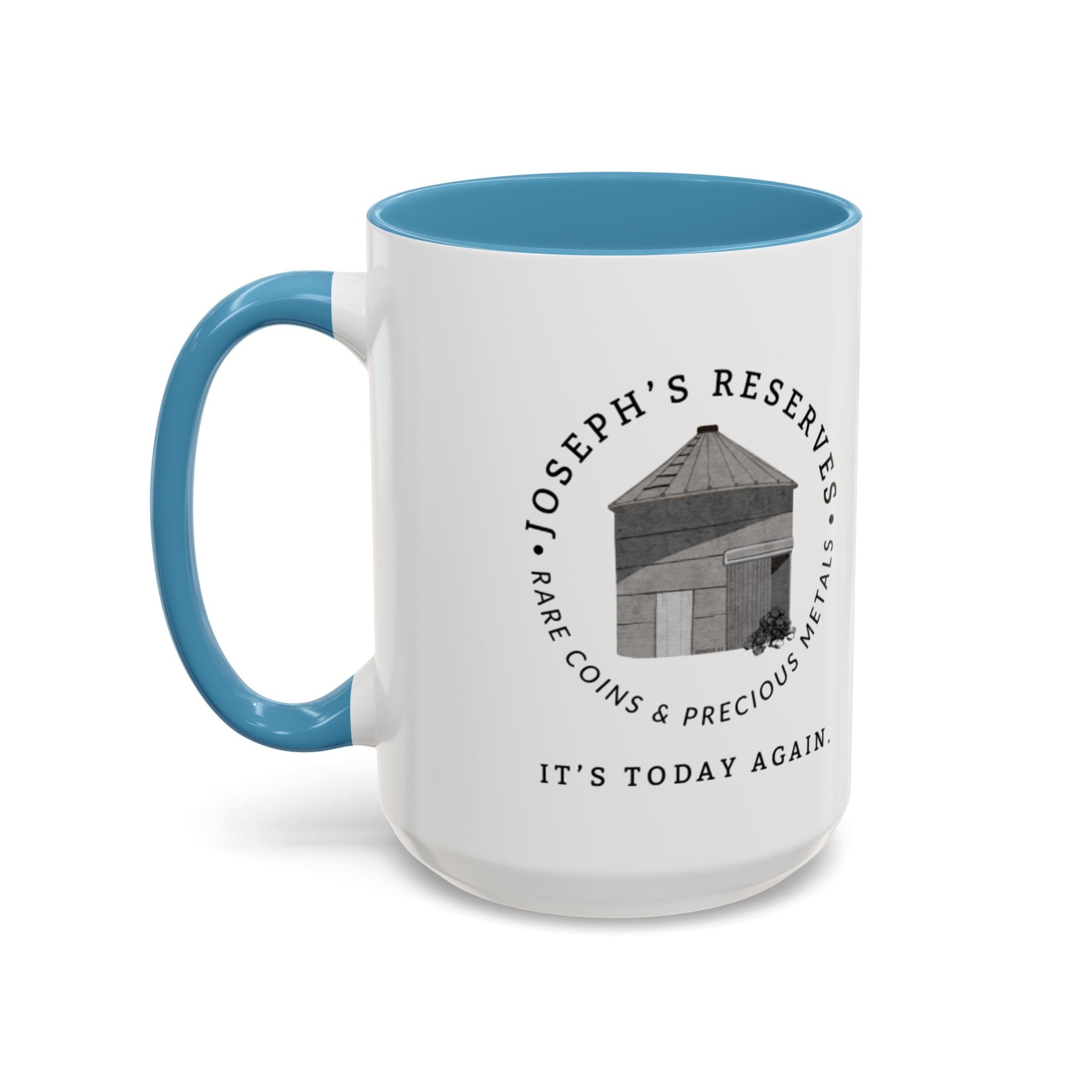 Stacking Wealth Coffee Mug — “Every Ounce Adds Up” Accent Mug