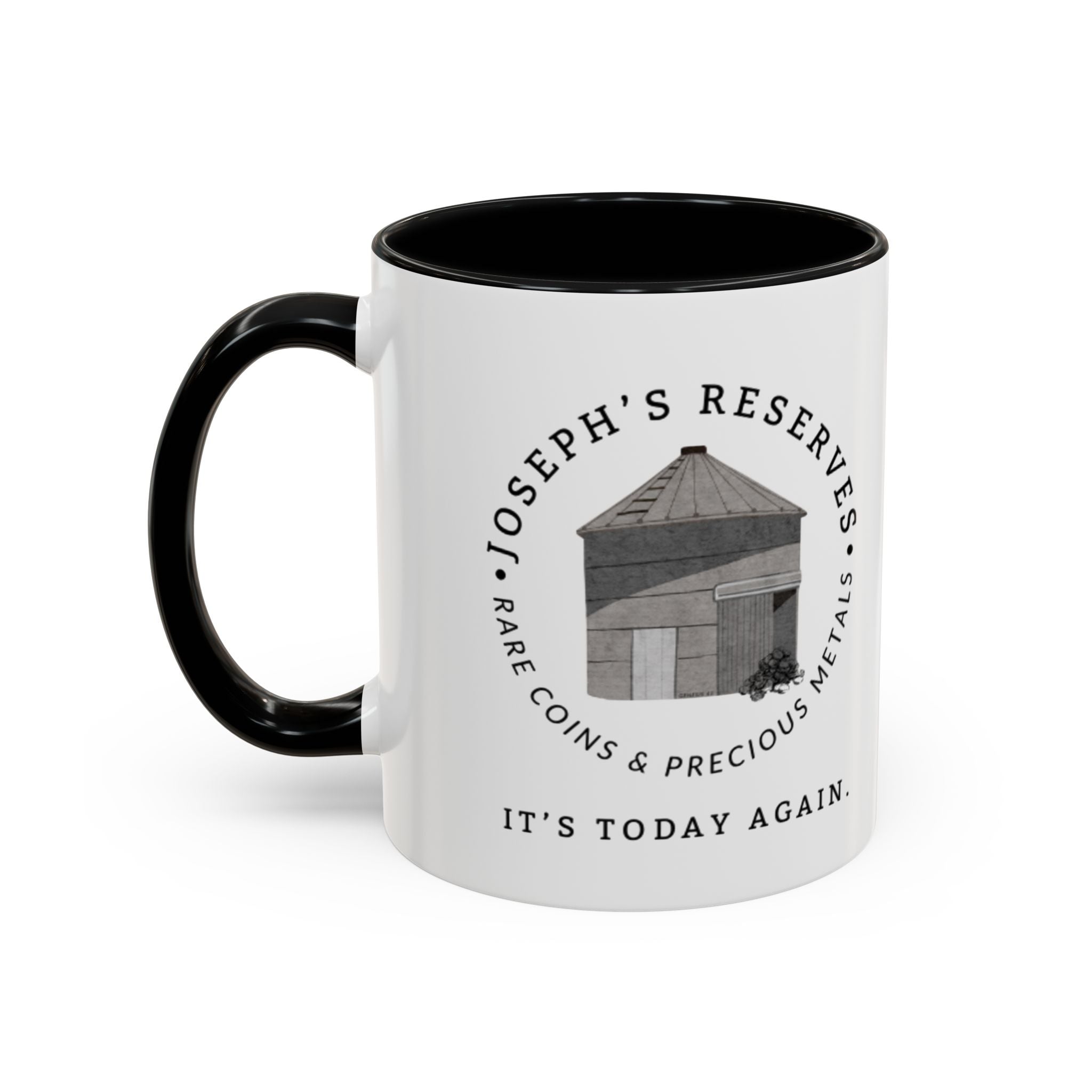 Stacking Wealth Coffee Mug — “Every Ounce Adds Up” Accent Mug